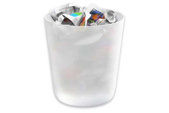 find something you threw away in trash for mac